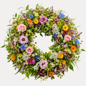 BLOMSTERKRANS - MULTIFARVER