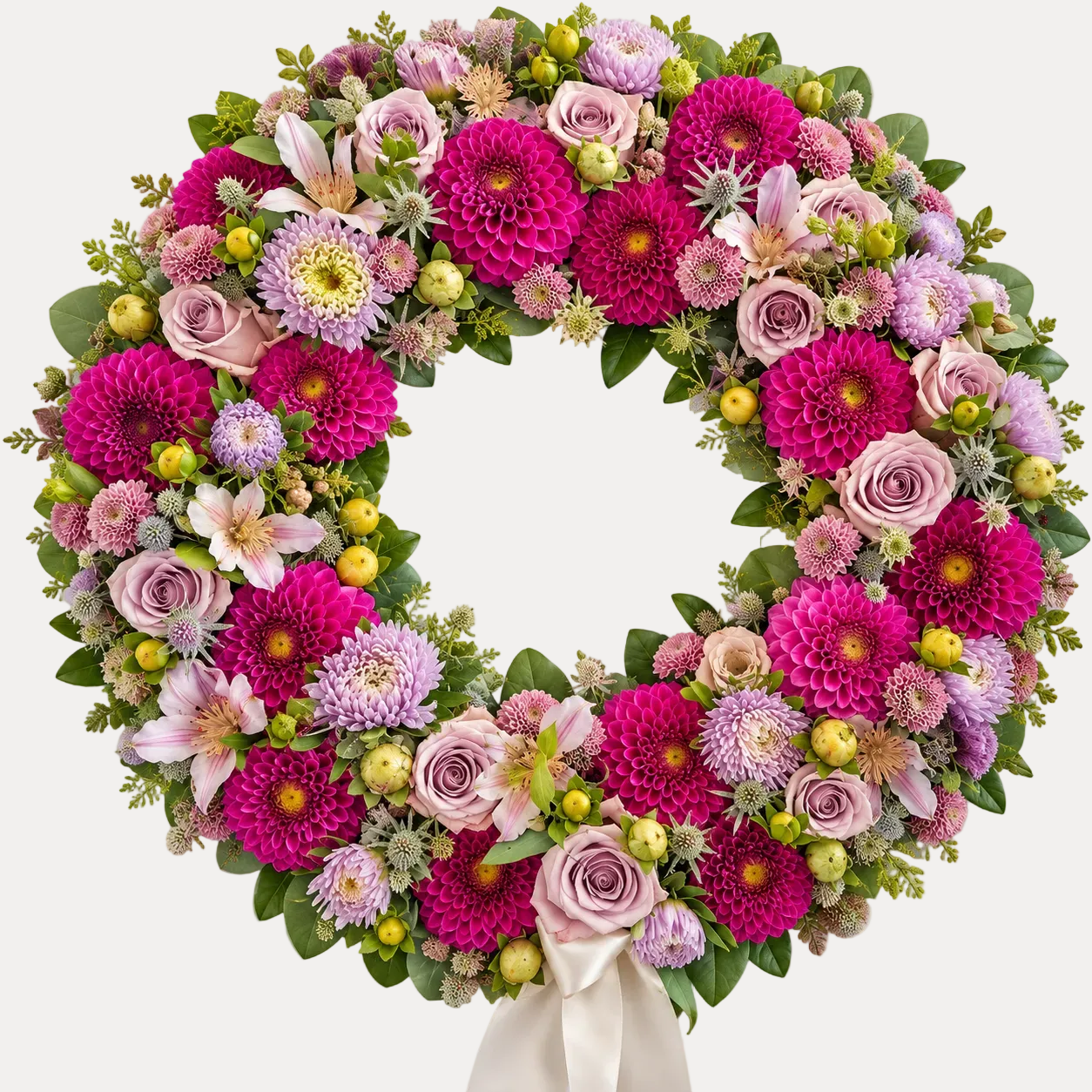BLOMSTERKRANS - LILLA