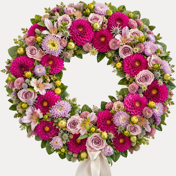 BLOMSTERKRANS - LILLA