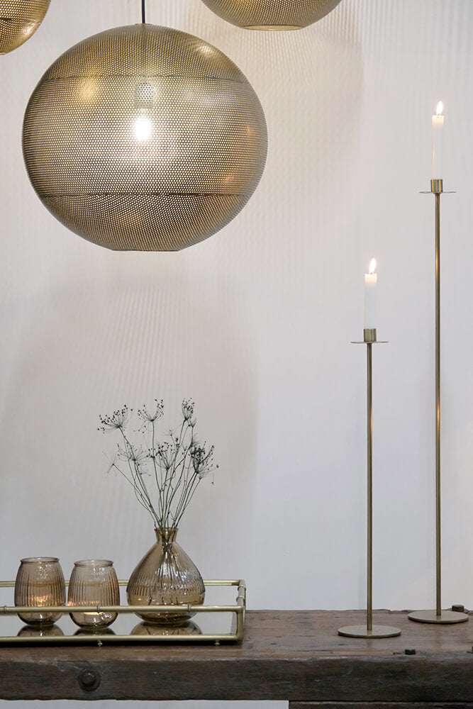 MOONLIGHT LOFTLAMPE MAT MESSEING - L