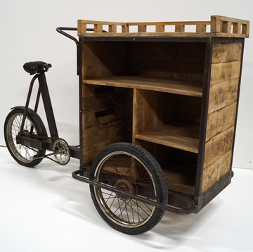 VOLT BARDISK PÅ GAMMELT CYKELSTEL